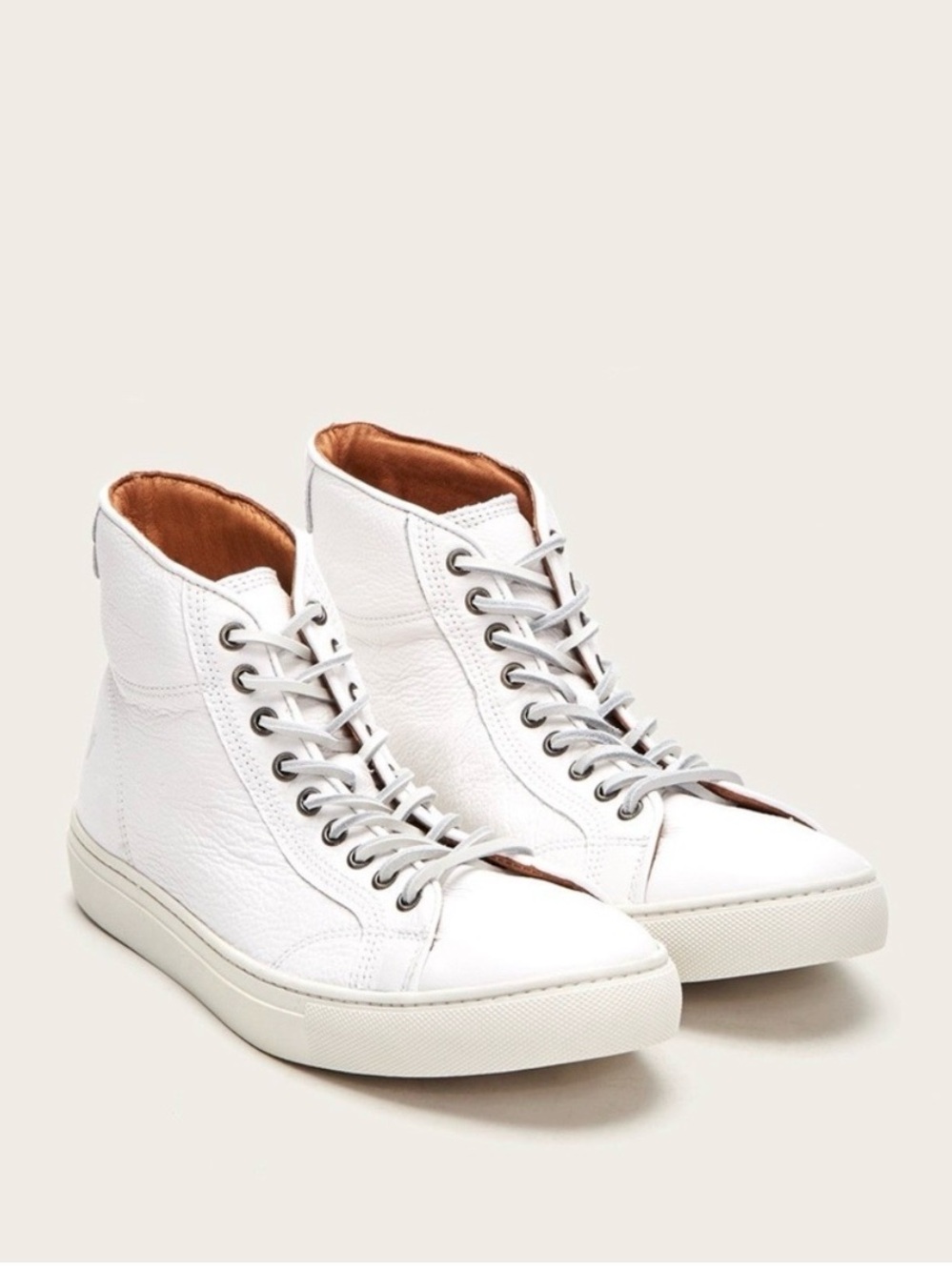 Frye Walker Mid Lace Leather High Top Sz 8.5
